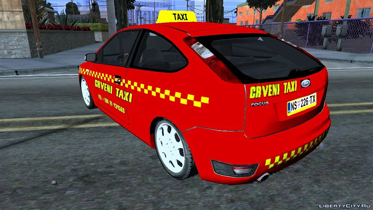 福特福克斯ST出租车 / GTA San Andreas (iOS, Android)