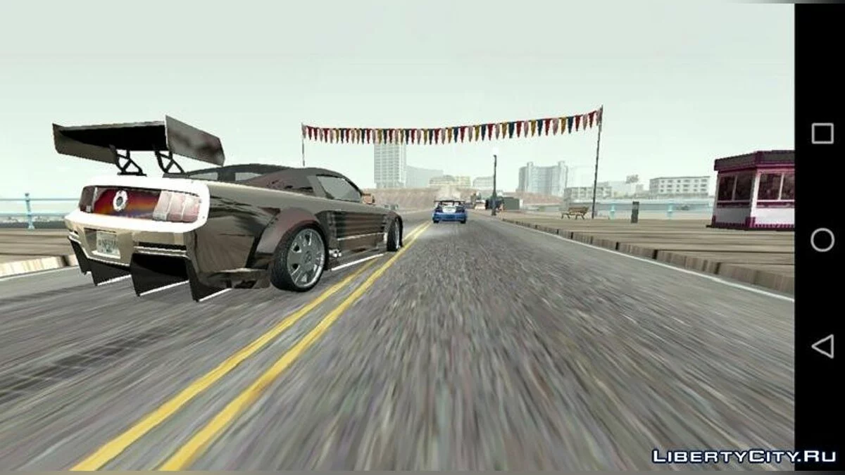 Ford Mustang GT (Jewels - #8 Blacklist) dari NFS MW / GTA San Andreas (iOS, Android)