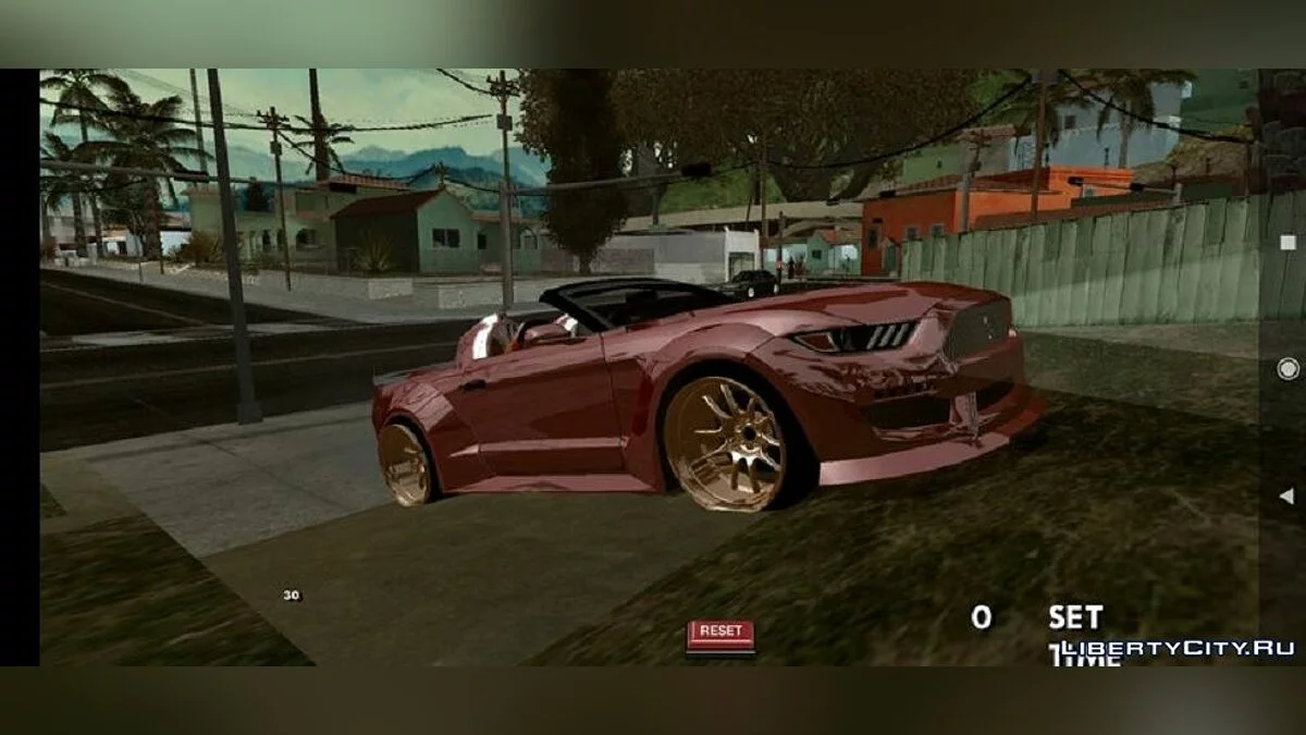 Ford Mustang Tunning (только DFF) / GTA San Andreas (iOS, Android)