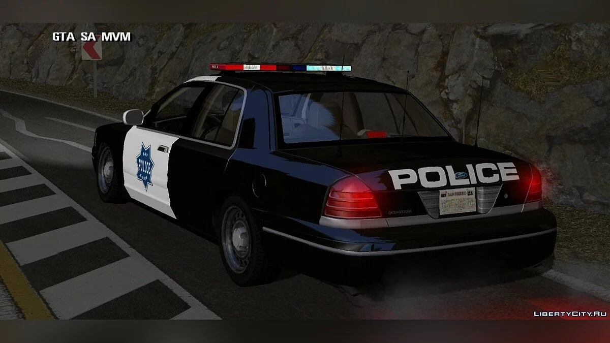 Ford Crown Victoria Police / GTA San Andreas (iOS, Android)