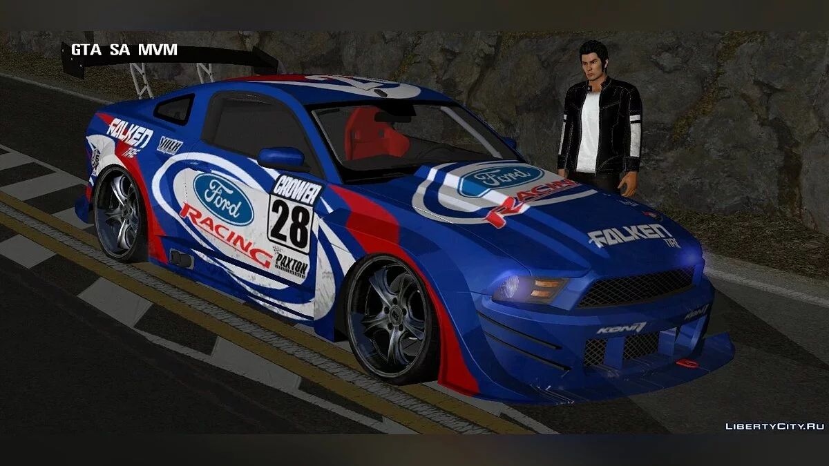 Ford Mustang GT — легка вага + вініл / GTA San Andreas (iOS, Android)