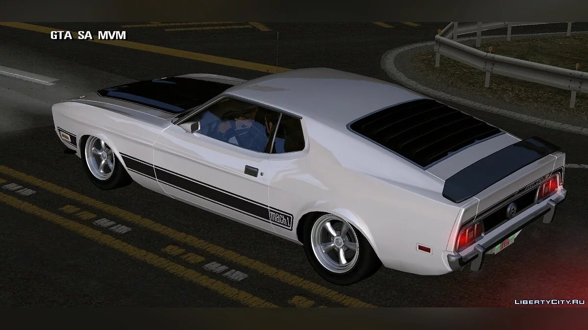 Ford Mustang from the game Driver: San Francisco / GTA San Andreas (iOS, Android)