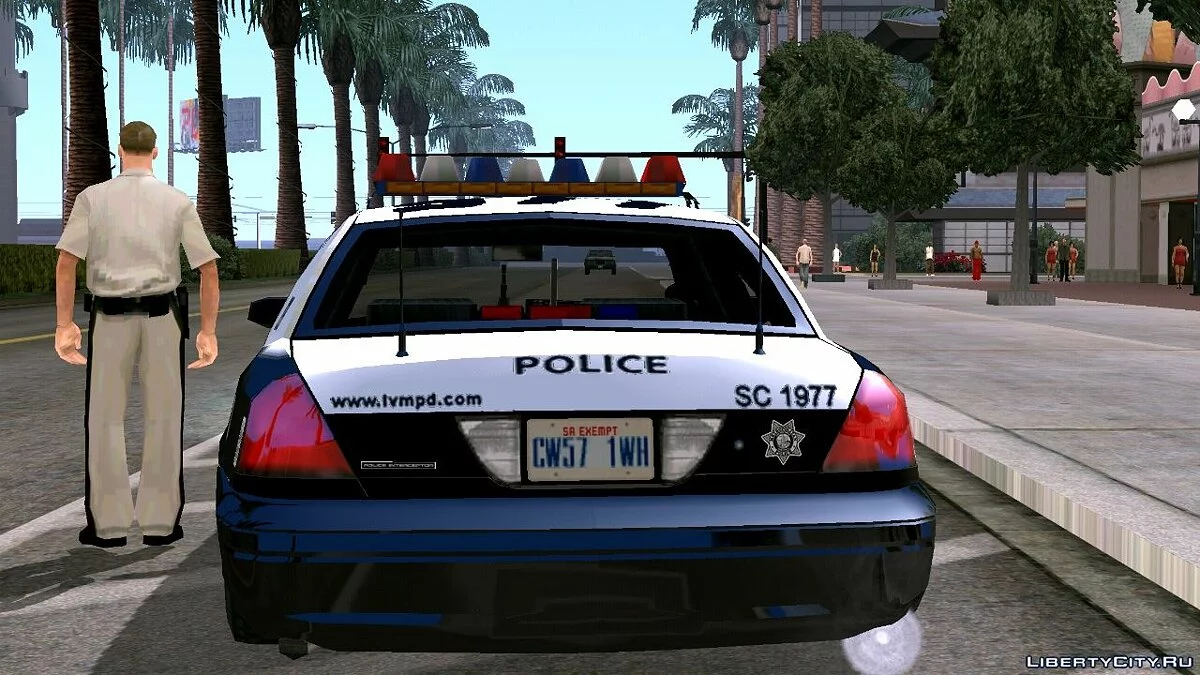 Ford Crown Victoria LVMPD / GTA San Andreas (iOS, Android)
