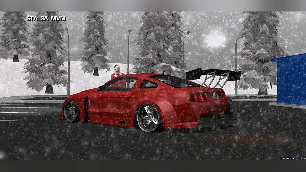 Mustang GT + vinyls / GTA San Andreas (iOS, Android)