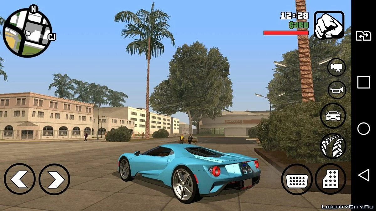 Ford GT II 2016 (тільки DFF) / GTA San Andreas (iOS, Android)