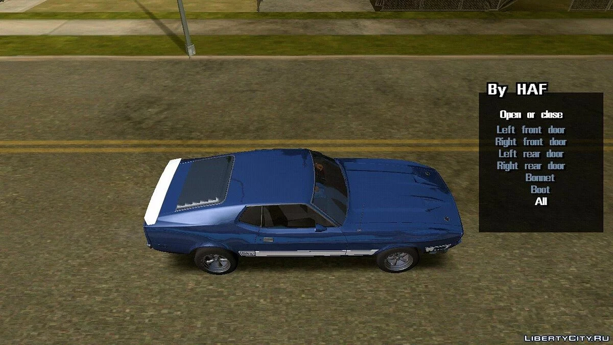 1973 Ford Mustang Mach 1 (только DFF) / GTA San Andreas (iOS, Android)