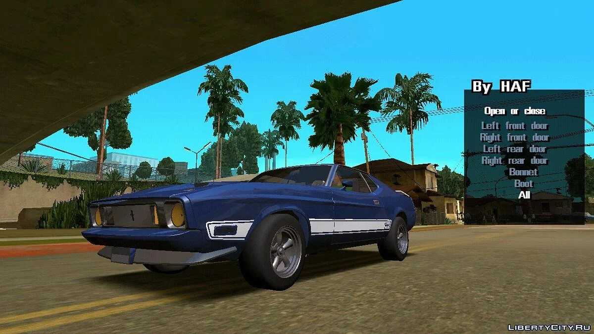 1973 Ford Mustang Mach 1 (только DFF) / GTA San Andreas (iOS, Android)
