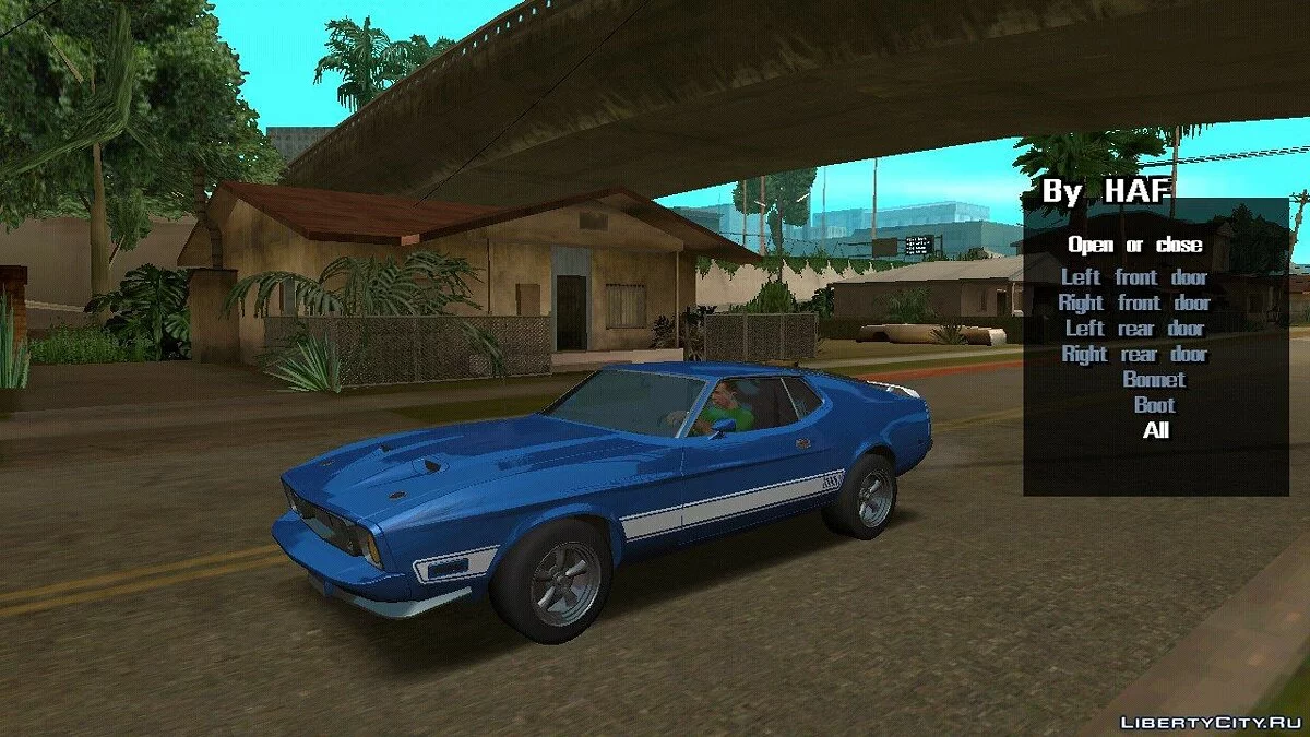1973 Ford Mustang Mach 1 (только DFF) / GTA San Andreas (iOS, Android)