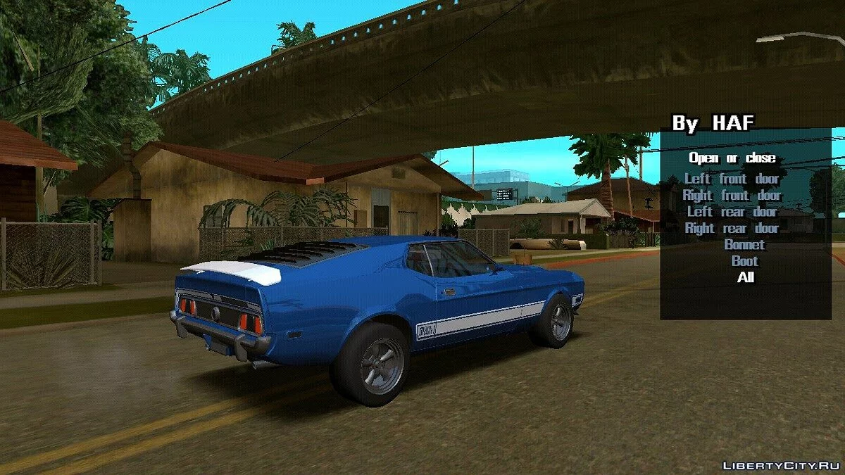 1973 Ford Mustang Mach 1 (только DFF) / GTA San Andreas (iOS, Android)