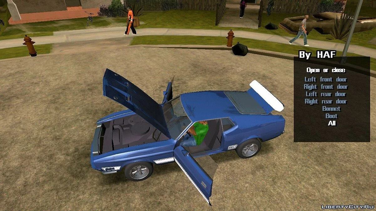 1973 Ford Mustang Mach 1 (только DFF) / GTA San Andreas (iOS, Android)