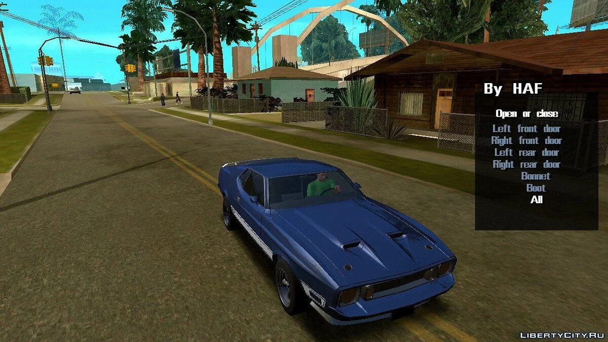 1973 Ford Mustang Mach 1 (только DFF) / GTA San Andreas (iOS, Android)