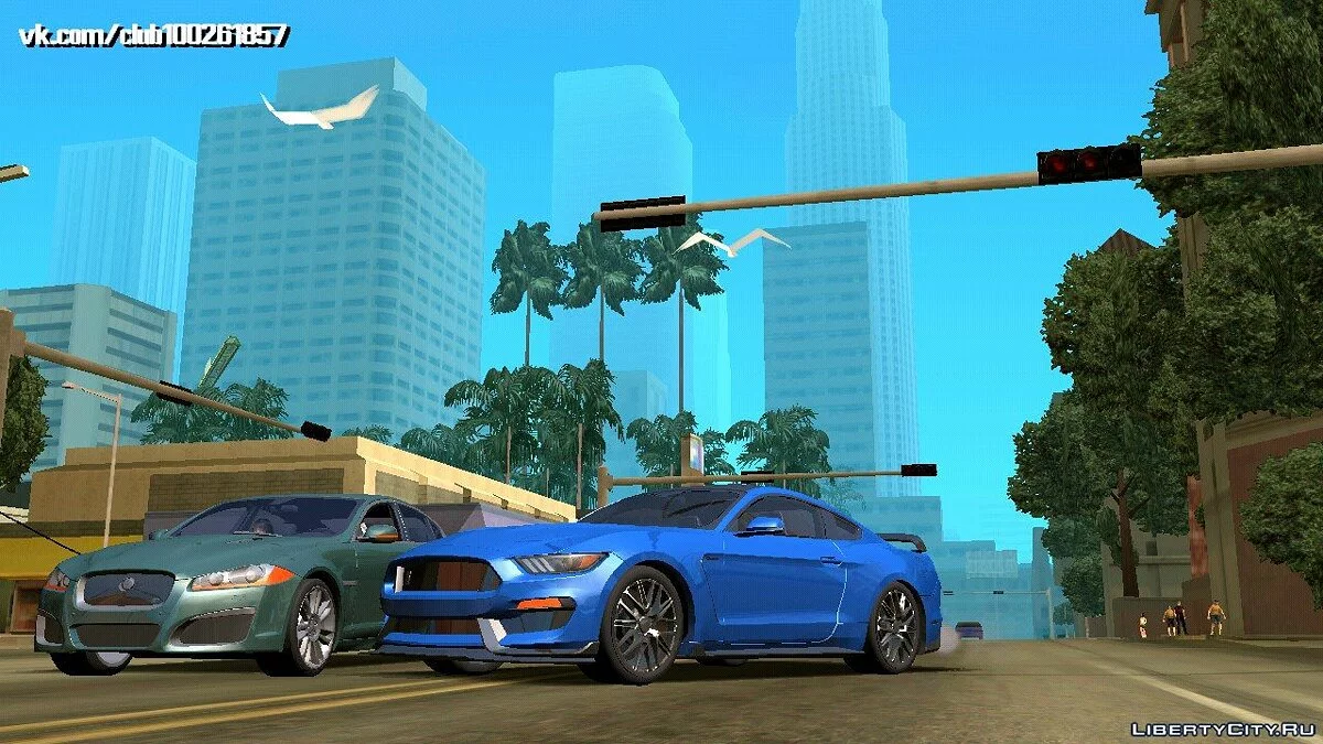 2016 Ford Mustang GT350R (DFF فقط) / GTA سان أندرياس (iOS، أندرويد)