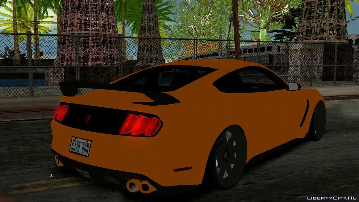 2016 Ford Mustang Shelby GT350R / GTA سان أندرياس (iOS، أندرويد)