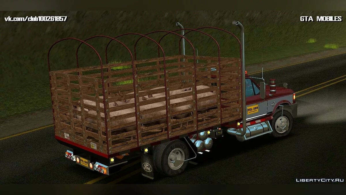 Ford F-350 com Caçamba / GTA San Andreas (iOS, Android)