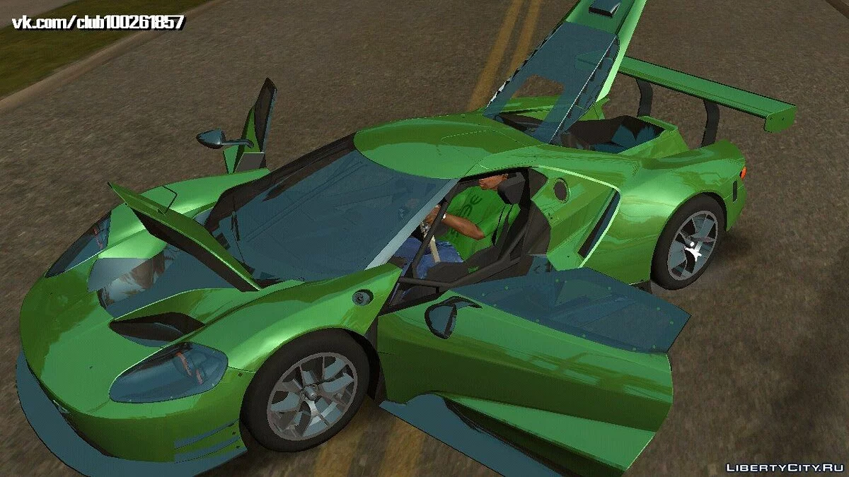 Ford GT LM 2016 (DFF uniquement) / GTA San Andreas (iOS, Android)