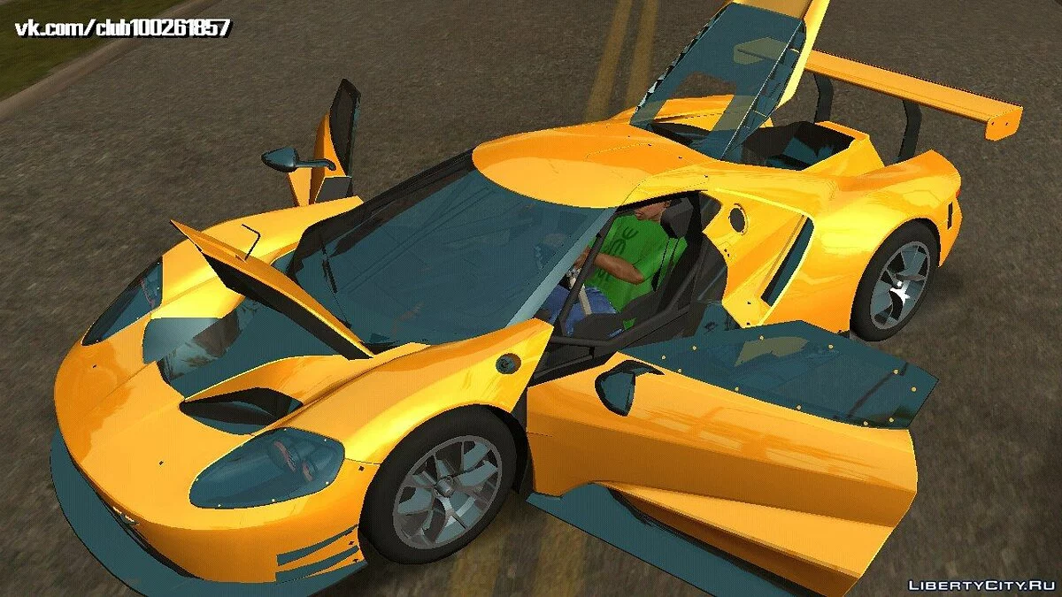 Ford GT LM 2016 (DFF uniquement) / GTA San Andreas (iOS, Android)