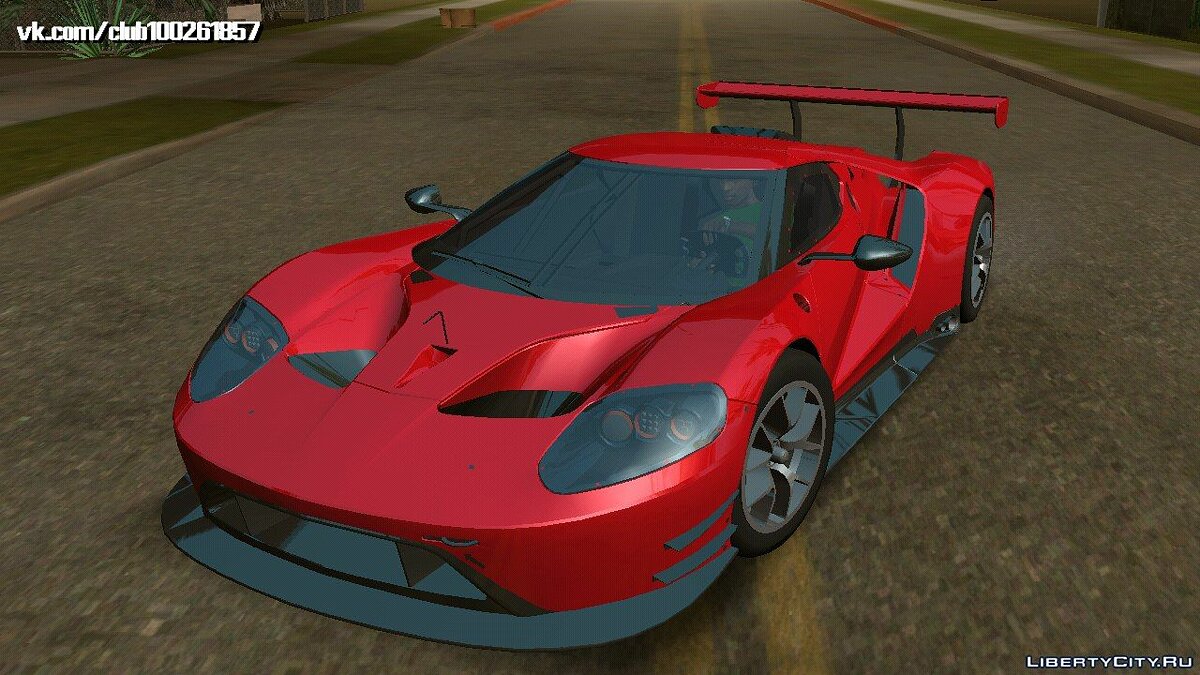 Ford GT LM Gran Turismo for GTA San Andreas