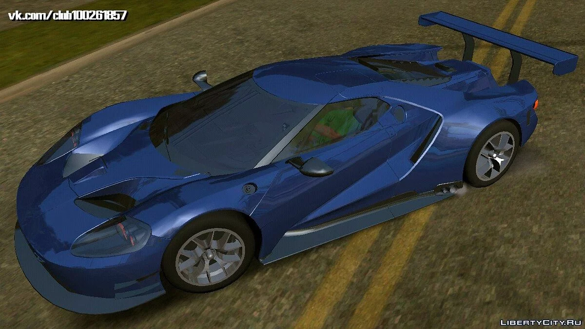 Ford GT LM 2016 (DFF uniquement) / GTA San Andreas (iOS, Android)
