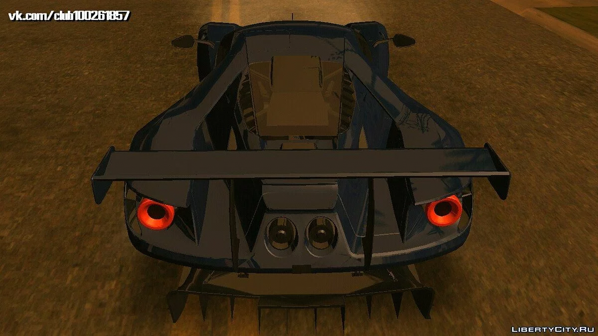 Ford GT LM 2016 (DFF uniquement) / GTA San Andreas (iOS, Android)