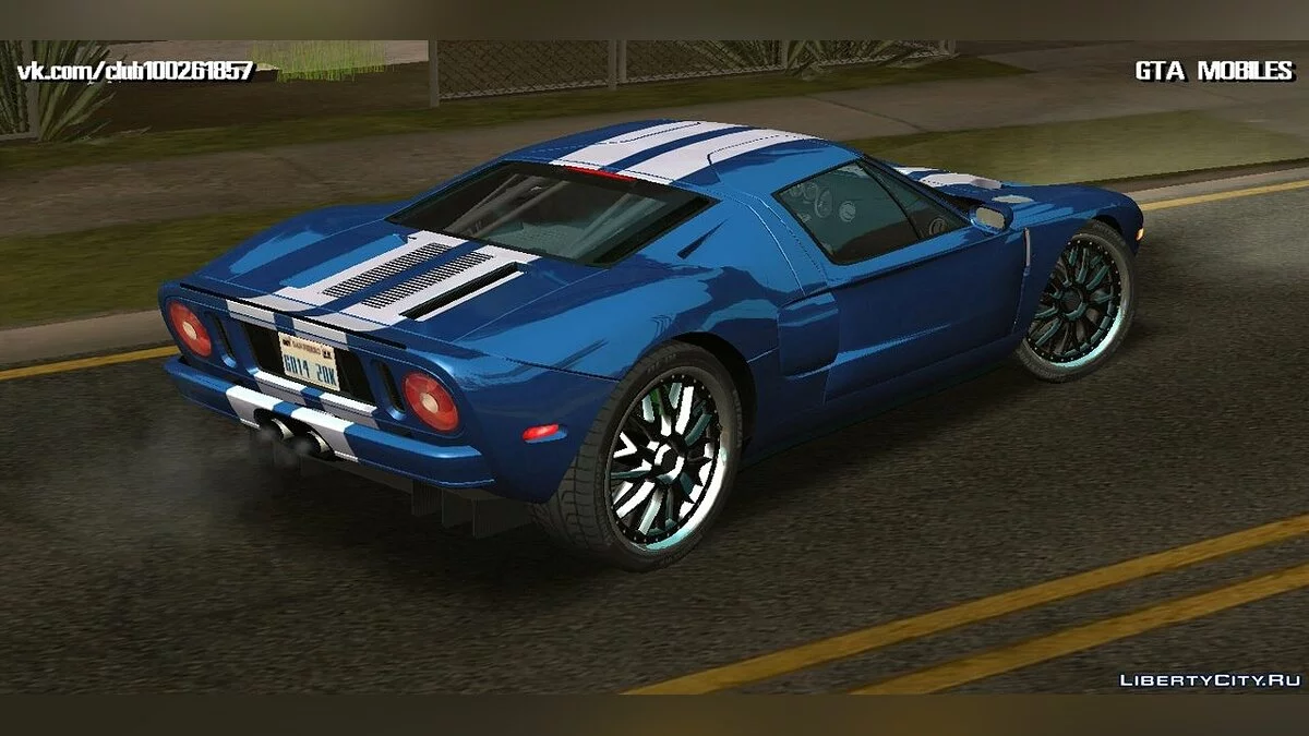 Ford GT + McQueen / GTA San Andreas (iOS, Android)