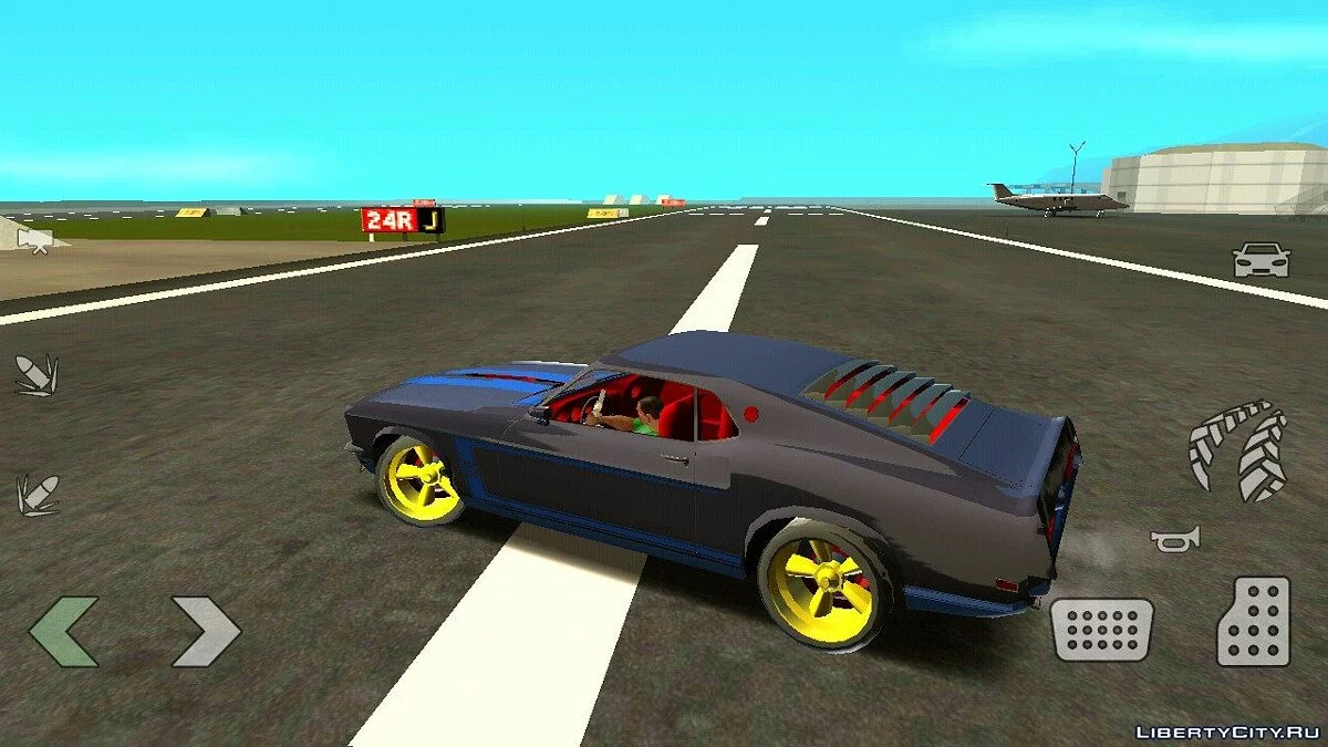 Форд Мустанг 1970 / GTA San Andreas (iOS, Android)