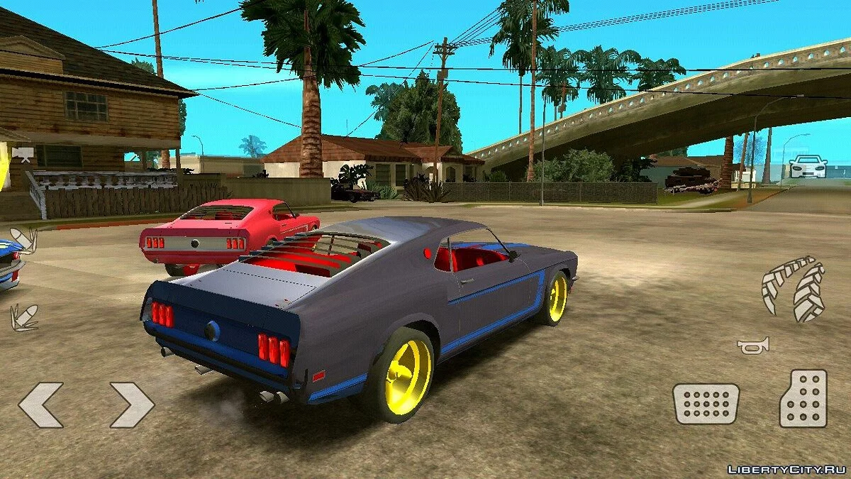 Форд Мустанг 1970 / GTA San Andreas (iOS, Android)