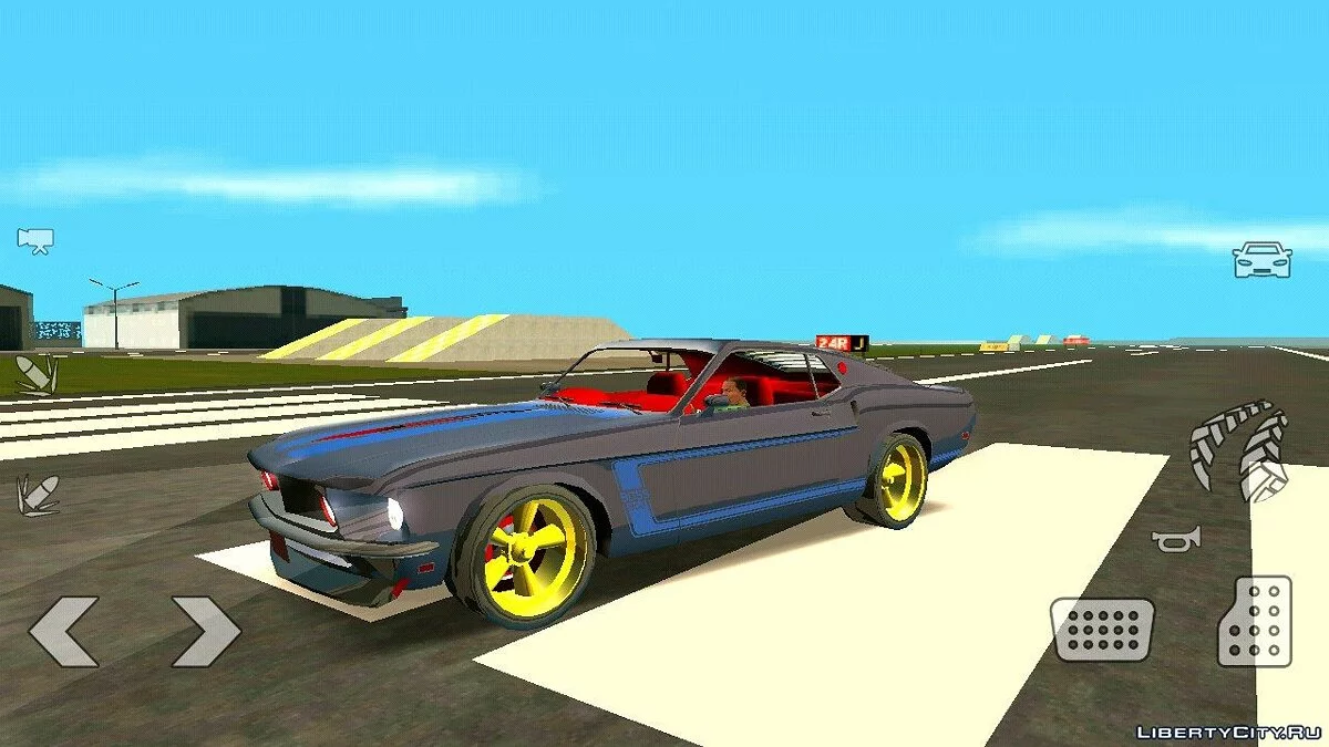 Форд Мустанг 1970 / GTA San Andreas (iOS, Android)
