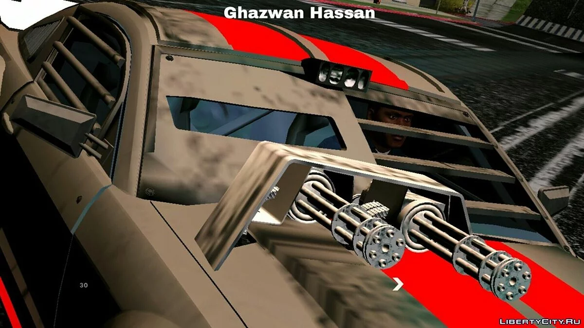 Ford Mustang GT500 Death Race (DFF فقط) / GTA سان أندرياس (iOS، أندرويد)