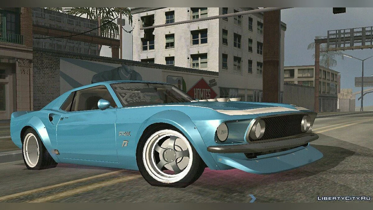 福特野马RTR-X 1969(仅DFF) / GTA San Andreas (iOS, Android)