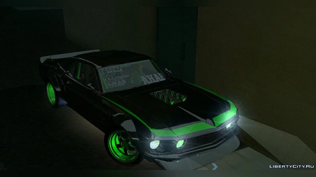 福特野马RTR-X 1969(仅DFF) / GTA San Andreas (iOS, Android)