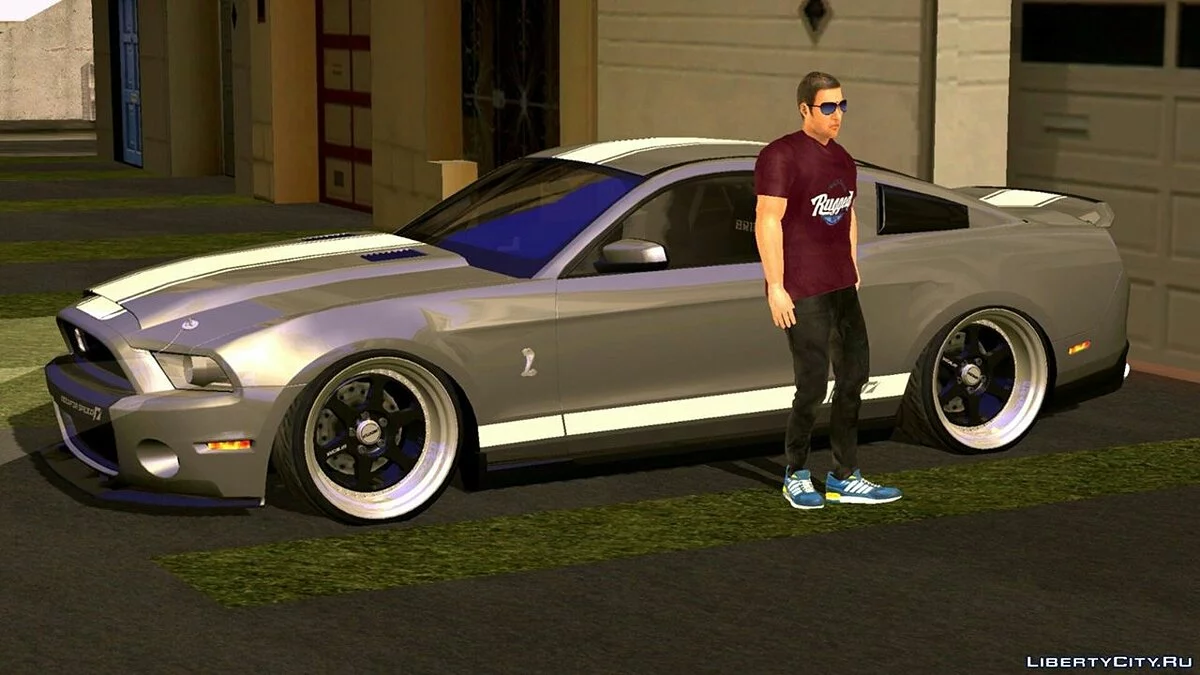 Ford Shelby GT500 2011 v2 (solo DFF) / GTA San Andreas (iOS, Android)
