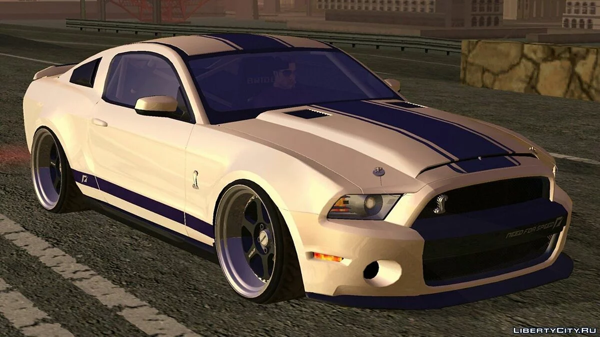Ford Shelby GT500 2011 v2 (solo DFF) / GTA San Andreas (iOS, Android)