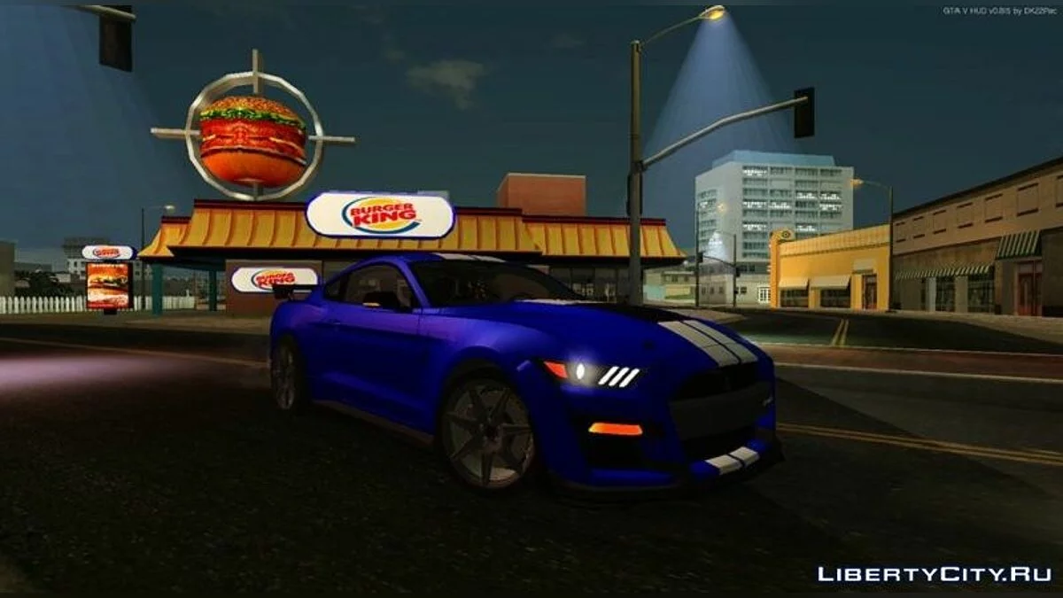 Ford Shelby GT500 2020 / GTA San Andreas (iOS, Android)