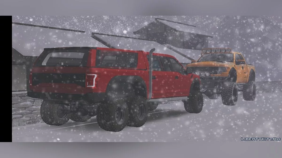 Ford F150 6x6 / GTA San Andreas (iOS, Android)
