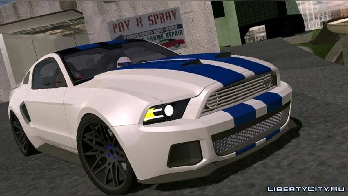 Ford Mustang GT 2014 / GTA San Andreas (iOS, Android)