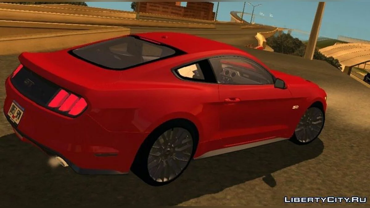 Ford Mustang GT 2015 / GTA San Andreas (iOS, Android)