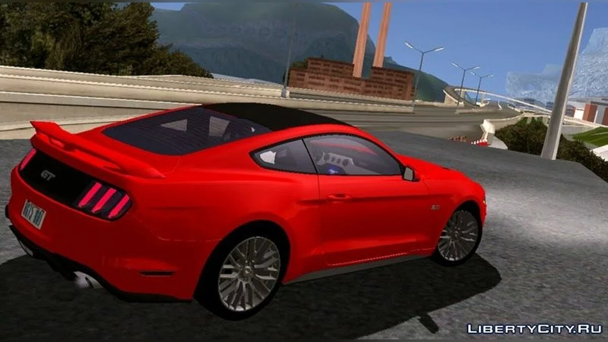 Ford Mustang GT 2018 / GTA San Andreas (iOS, Android)