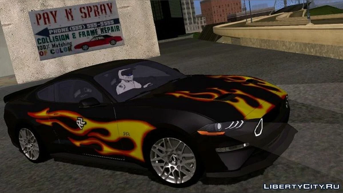 Ford Mustang RTR Spec 3 2018 / GTA San Andreas (iOS, Android)