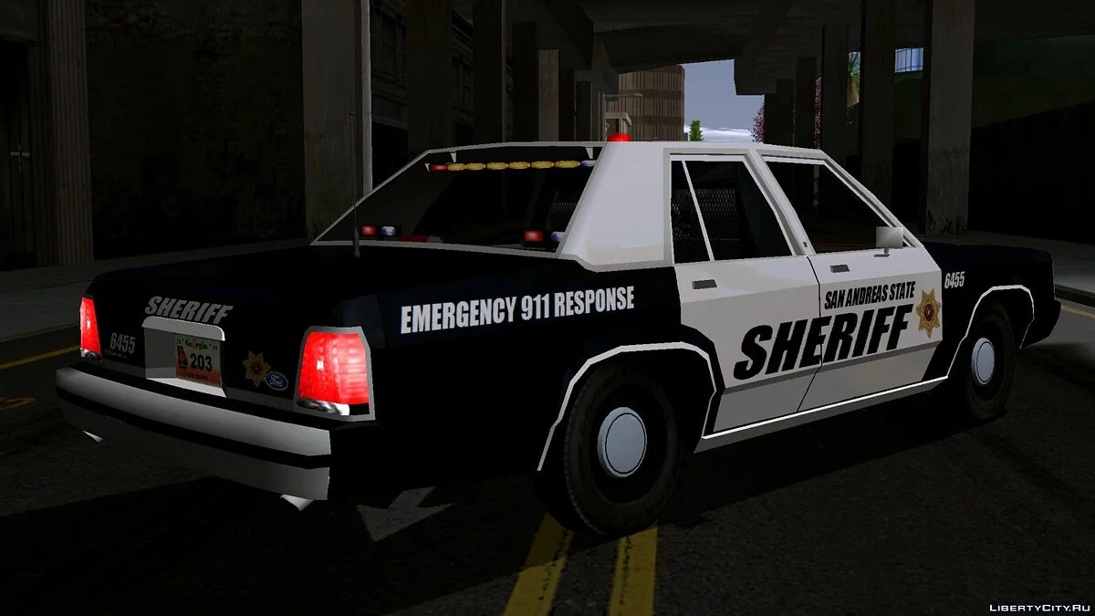 Ford (versão Sheriff) / GTA San Andreas (iOS, Android)