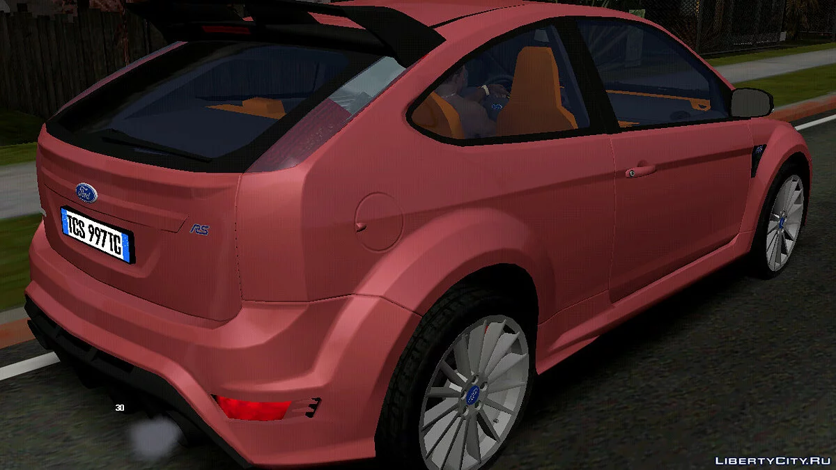 2010 Ford Focus RS v2 (DFF فقط) / GTA سان أندرياس (iOS، أندرويد)