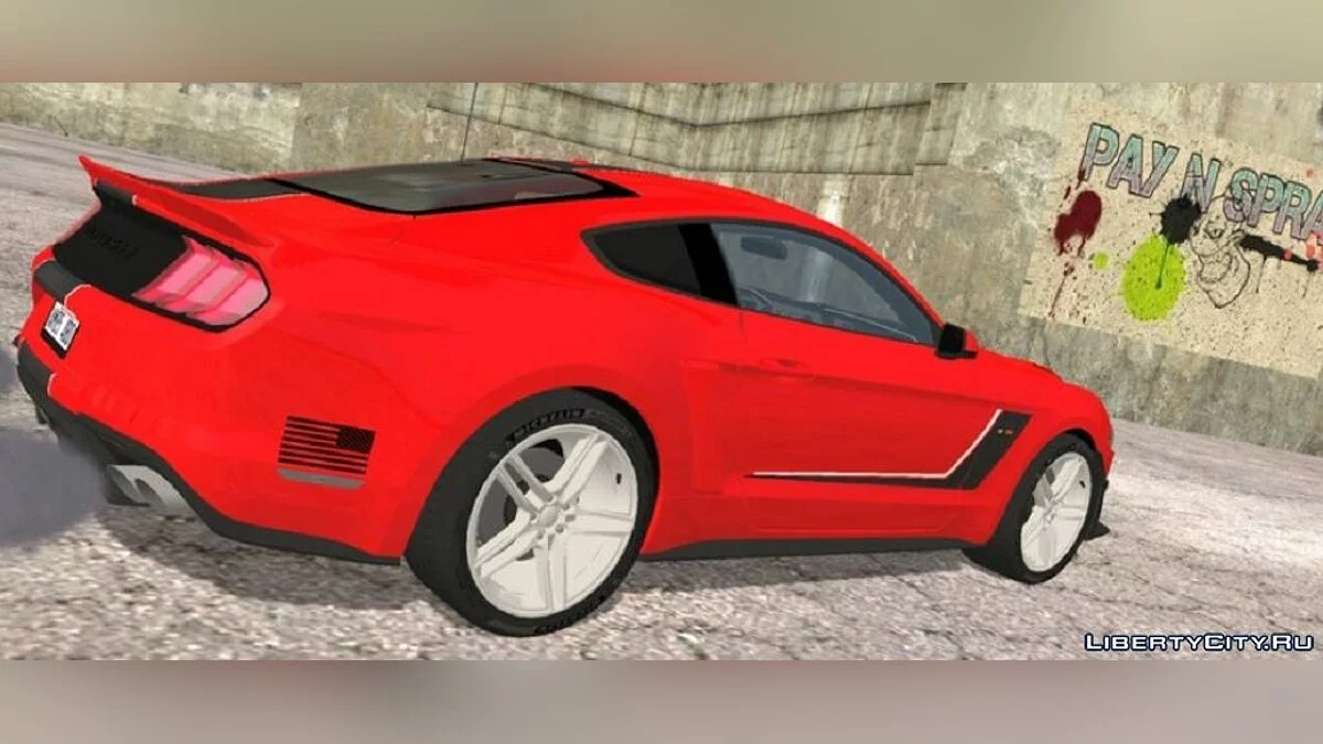 Ford Mustang 2019 / GTA San Andreas (iOS, Android)