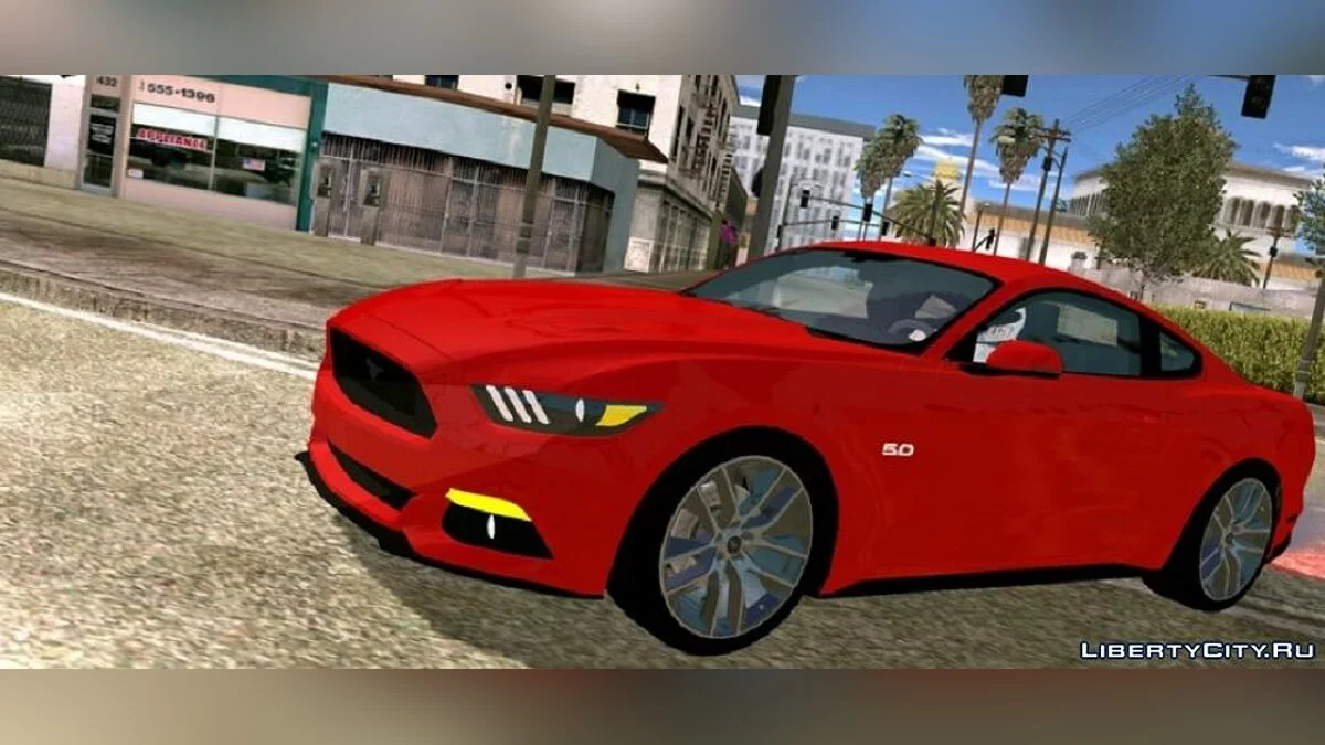 Ford Mustang GT 2015 [V2] / GTA سان أندرياس (iOS، أندرويد)
