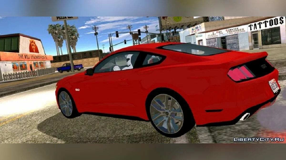 Ford Mustang GT 2015 [V2] / GTA سان أندرياس (iOS، أندرويد)