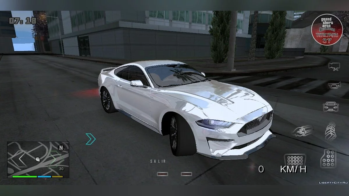 فورد موستانغ جي تي 2019 / GTA سان أندرياس (iOS، أندرويد)