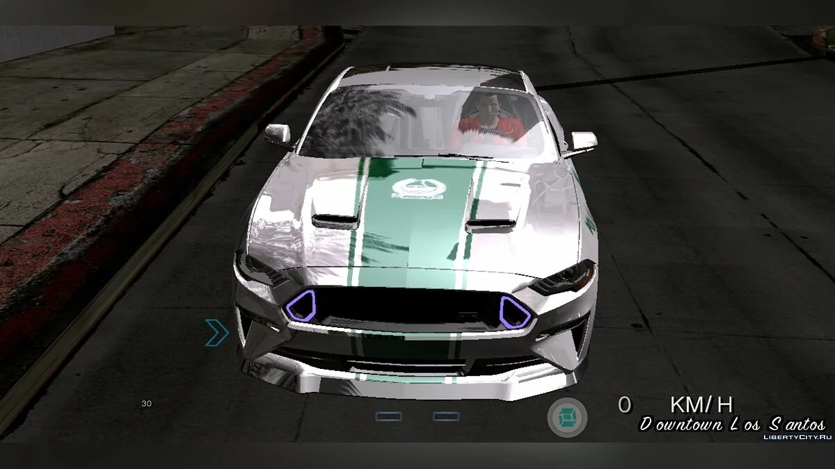 فورد موستانج جي تي شرطة دبي 2019 / GTA سان أندرياس (iOS، أندرويد)