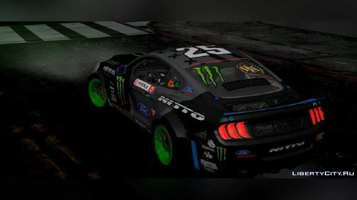 2018 Ford Mustang RTR FD / GTA San Andreas (iOS, Android)