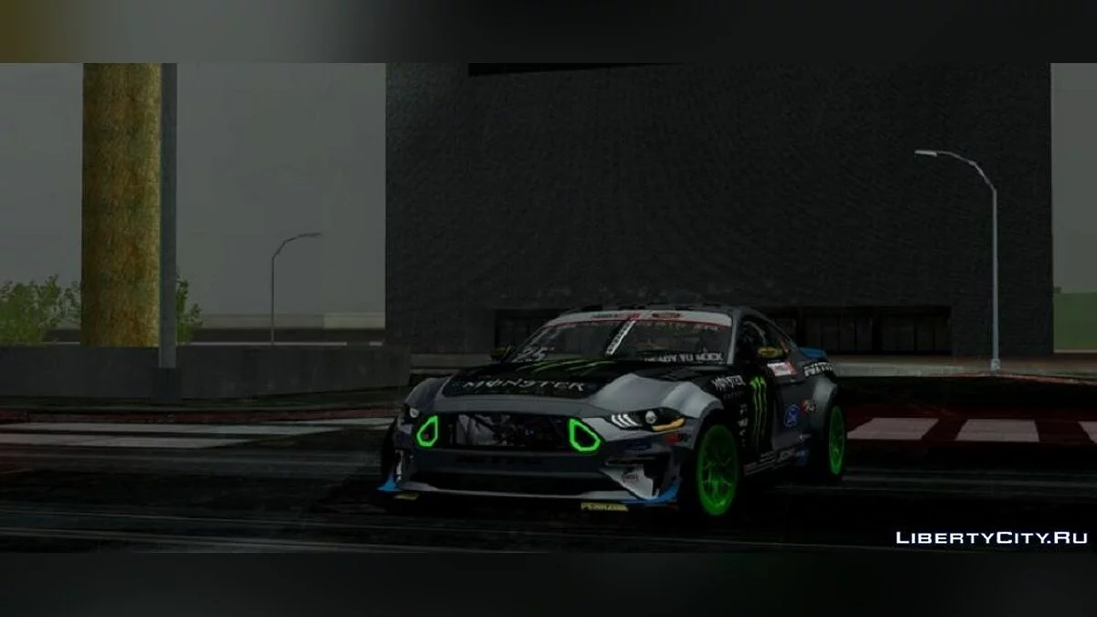 2018 Ford Mustang RTR FD / GTA San Andreas (iOS, Android)