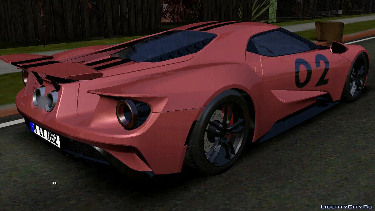 Ford GT 2017 (DFF only) / GTA San Andreas (iOS, Android)