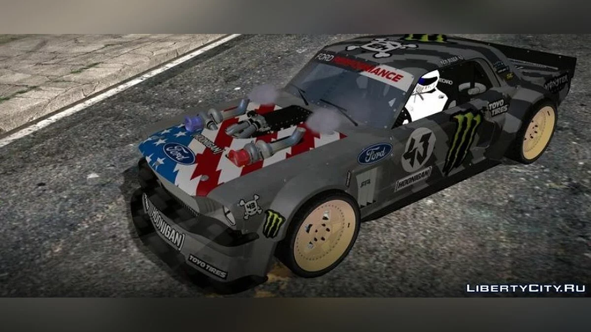 Ford Mustang Hoonicorn / GTA San Andreas (iOS, Android)