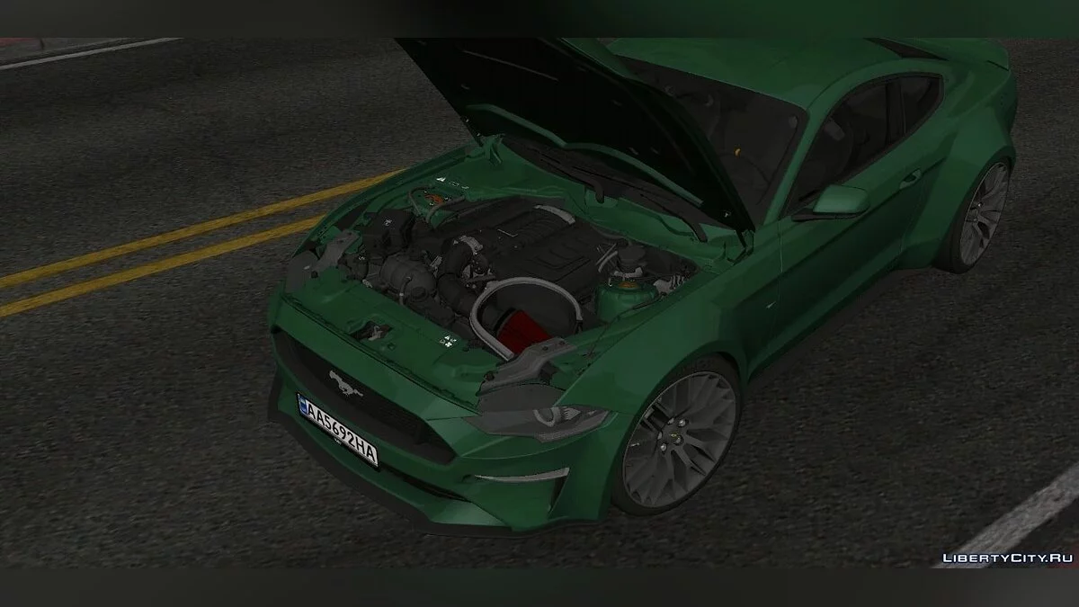 Ford Mustang GT DeBerti Diseño '18 / GTA San Andreas (iOS, Android)